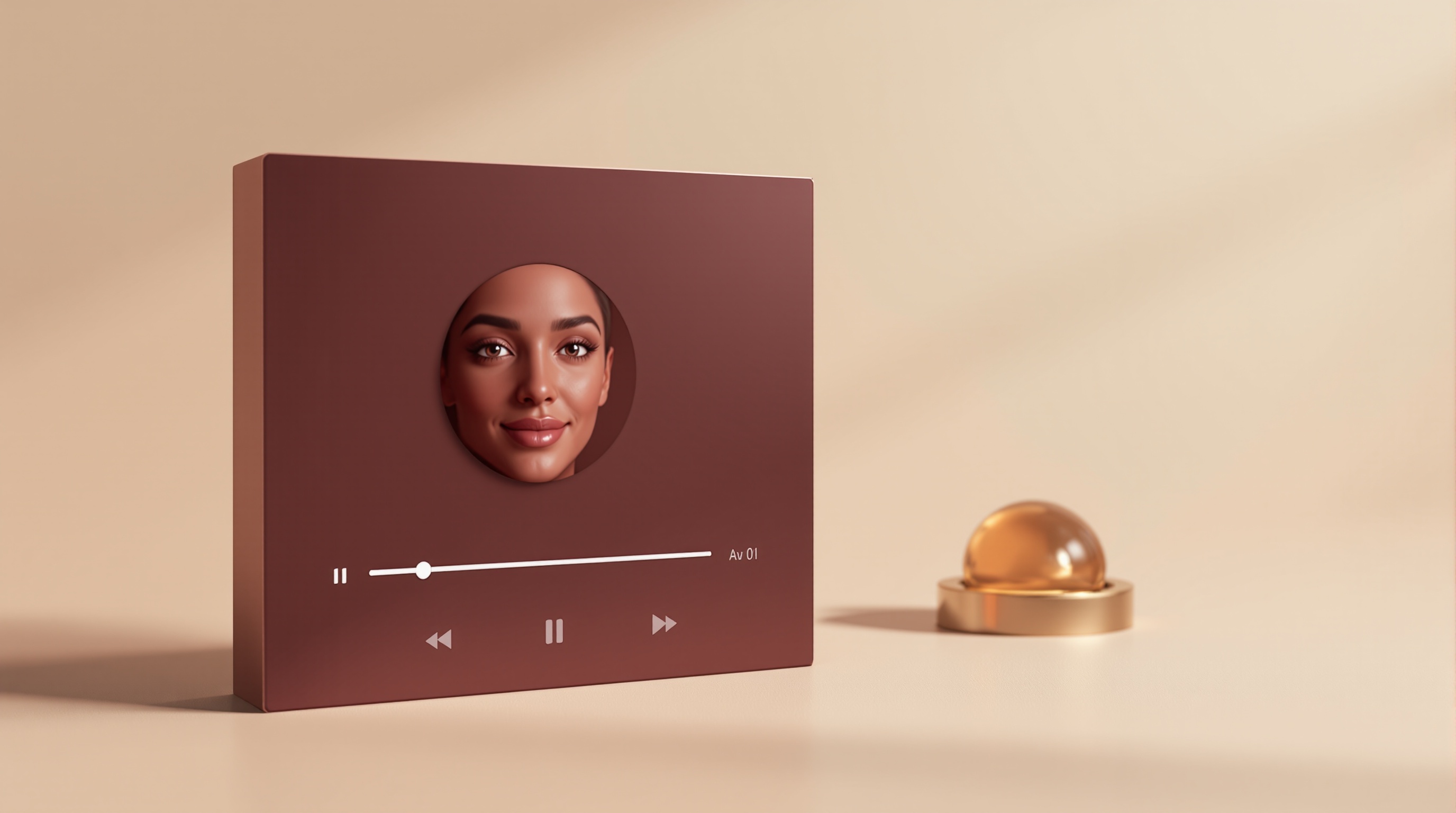 Side-by-side comparison of a podcast reel from MakePodcast and a NotebookLM audio player