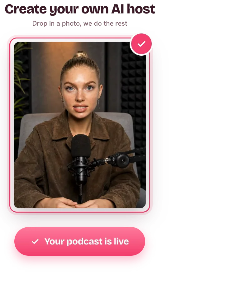 Your own AI host